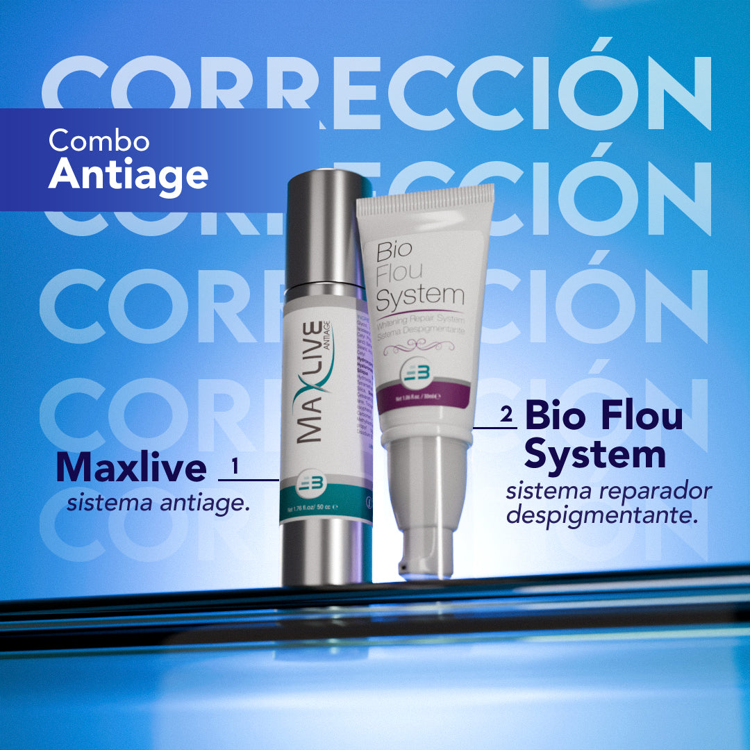 Combo Antiage Bio Flou + Maxlive