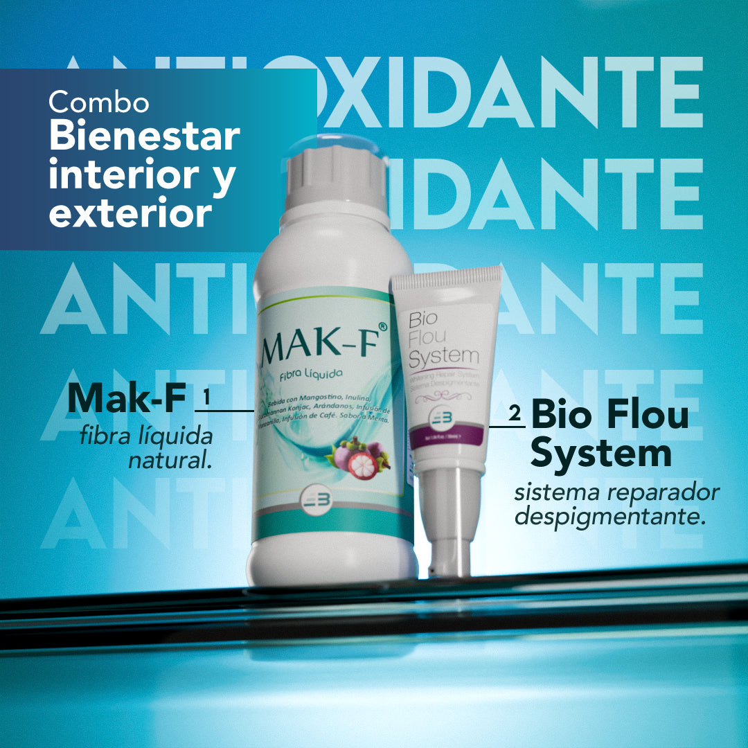 Combo Bienestar Interior y Exterior Bio Flou + Mak-F