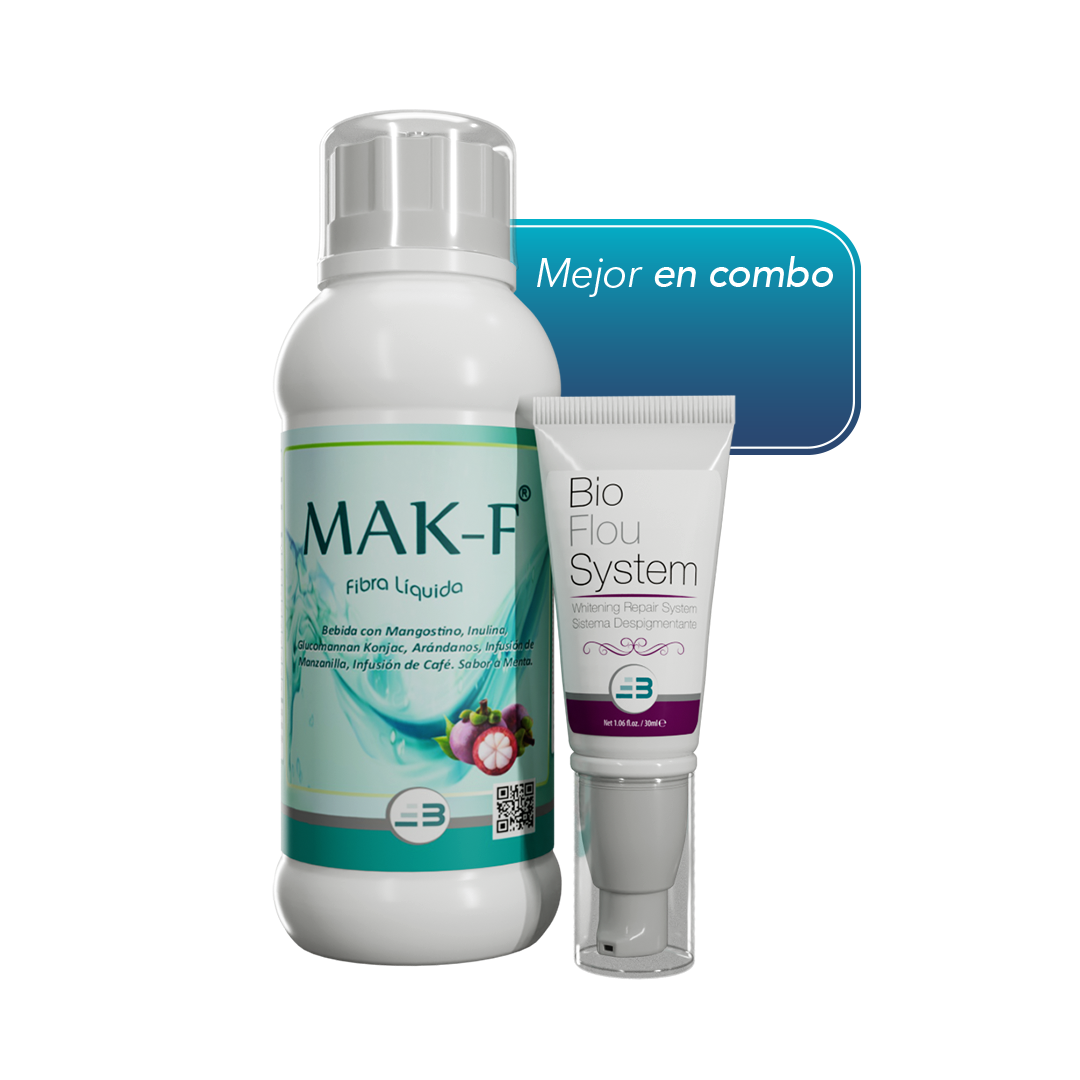 Combo Bienestar Interior y Exterior Bio Flou + Mak-F