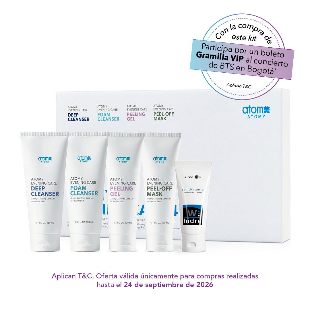 Kit Cuidado Nocturo (4 pasos) Atomy × Belive